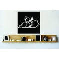 thumbnail image 1 of Hunting Themed Wall Decal Decoration Kentucky Wild Deer Buck Hunt Outdoor Lifestyle Stickers Home Decoration for Hunters - Size: 18 In x 18 In, 1 of 3