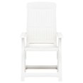 thumbnail image 1 of vidaXL Chaises de Jardin Inclinables 2 Pcs Plastique Blanc, 1 of 5