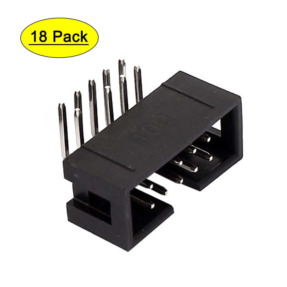 1st CLASS POST Right Angle 10 Way IDC Box Header Connector 2.54mm 5 Pack