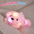 thumbnail image 4 of Peluche WEWILL Cachorro Rosa de 25 cm con Luz LED, 4 of 9