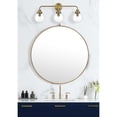 thumbnail image 2 of Living District Hanson 28 inch Wall Sconce in Satin Gold, 2 of 8