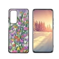 thumbnail image 1 of Compatible with Motorola MOTO Edge 5G UW Phone Case, Little-Flowers-86 Case Men Women, Flexible Silicone Shockproof Case for Motorola MOTO Edge 5G UW, 1 of 1