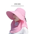 thumbnail image 3 of Sunsanly Fishing Hat for Men & Women Sun Protection Wide Brim Hat with Removable Mesh Face Neck Flap Cover Windproof Strap for Men and Women, 3 of 8