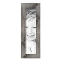 thumbnail image 2 of ArtToFrames 4" x 16" Winter White Barnwood 1.5 Inch Picture Frame, 4x16 inch Brown MDF Poster Frame (WOM-4661), 5 Pack, 2 of 7