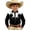 AA~Black75, variant on Hiijoy Long Sleeve Cowboy Shirt for Boys Vintage Button Down Western Shirt, Sizes 4-5