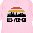 thumbnail image 4 of Inktastic Denver Colorado Skyline Vintage Boys or Girls Long Sleeve Toddler T-Shirt, 4 of 5