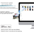 thumbnail image 4 of Lector de tarjetas de memoria ZOIOT USB 3.0 Lightning Type-C, 4 of 6