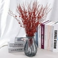 thumbnail image 3 of 10pcs Simulation Flowers Artificial Picks Wedding Ornament Party Supply Creative Durable Christmas Decor, 3 of 20