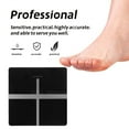 thumbnail image 4 of TEHAUX 1Pc Precise Body Scale Black Electronic Weight Scale with Automatic Induction for Home, 4 of 7