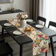 thumbnail image 2 of Vintage Spring Floral Table Runner 72 Inches Long, Watercolor Farmhouse Botanical Kitchen Coffee Dining Table Decoration for Home Party Birthday Wedding Home Decor 18x72 Inches, 2 of 8