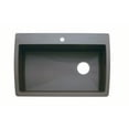 thumbnail image 2 of Blanco 442917 33.5 in. Diamond Super Single Dual Mount Kitchen Sink, Coal Black, 2 of 3