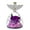 Purple, variant on CHENjy Immortal Rose Statue Glass Angel Rose Statue Long - lasting Eternal Affection Home Decor Gift for Mother's Day Birthday Weddings Parties