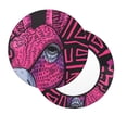 thumbnail image 2 of Lsque ink Donkey Pop Art Pattern Round Bar chair cushion covers Velvet Fabric Premium Comfort Protects from Scratches and Stains for 14-17 Inch Chair-12 inch, 2 of 7