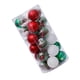 thumbnail image 3 of 30 Uds Adornos de Bolas de Navidad BLESIY Decoración colgante para Navidad proyectos de bricolaje Rojo Verde Blanco, 3 of 8