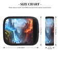 thumbnail image 5 of Sikiie Red And Blue Fire Mountains Luggage Handle Wraps for Suitcases Travel Accessories(2 Pack), 5 of 9