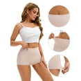 thumbnail image 3 of DARING DIVA Women's High Waist Underwear Brief Butt Lifter Shapewear Panties Beige XL, 3 of 6
