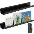thumbnail image 1 of 2Pcs Magnetic Book Shelf for Whiteboard Acrylic Magnetic Book Holder with Pen Container Magnetic Floating Book Display Shelf Reusable Magnetic Shelves for Kids Room Teacher Whiteboard Cla, 1 of 6