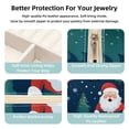 thumbnail image 3 of Santa Claus Travel Portable Square Jewelry Box for Rings Earrings Necklaces Bracelets Girls Women Display Case Holder Organizer Stand Storage Box, 3 of 6