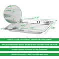 thumbnail image 2 of Impresserve Aluminum Disposable Grill Pans, 11.5 x 8.25 x 1 in, 12 Count, 2 of 6