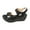Black, variant on Mostsola Womens Platform Sandals Vintage Wedges Heels Arch Support Summer Slingback Shoes