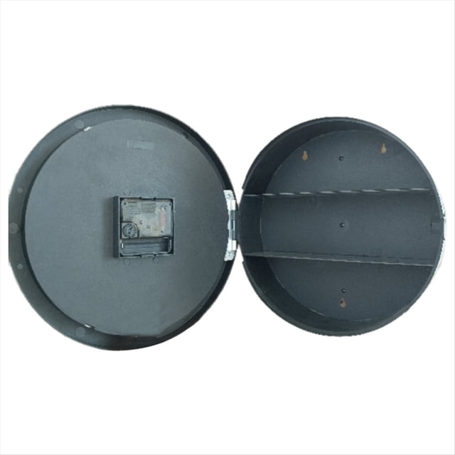 Reloj de Pared Caja Fuerte Oculta, Caja Fuerte para Reloj Reloj Pared Seguro Oculto para Almacenamiento Secreto Dinero Efectivo Joyas, Caja de Almacenamiento para Reloj de Pared
