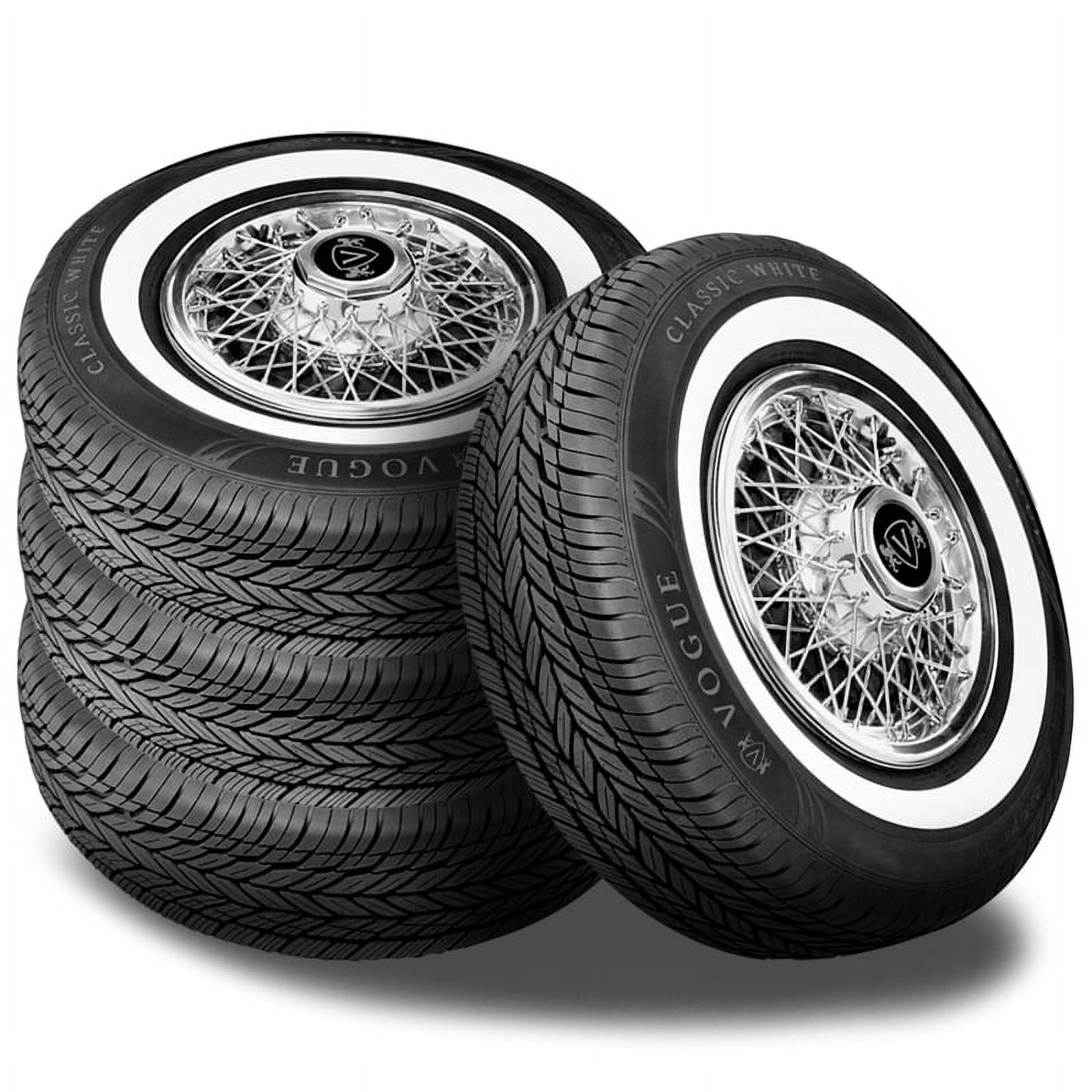 VOGUE 235/70R15 ホワイトリボン2本 ヴォーグ キャデ ブロアム 4 Vogue Tyres Classic Grand Touring White Sidewall 235/75R15 109T