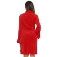 thumbnail image 3 of Just love Women's Kimono Robe / Bath Robe - Lightweight and Comfortable (Red, 1X, Regular), 3 of 3