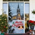 thumbnail image 2 of TIELUTT Rideau de Porte de Noël Intérieur Extérieur Célébration Saisonnière Fête pour Noël pour Maison Porte Jour du Souvenir Décorations Robe de Fête pour Femmes Ensemble de Décorations de Fête Robe de Fête Robe de Fête pour Femmes, 2 of 4