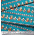 thumbnail image 3 of Soimoi Rayon Fabric Circle & Bird Kids Printed Fabric 1 Yard 42 Inch Wide, 3 of 3