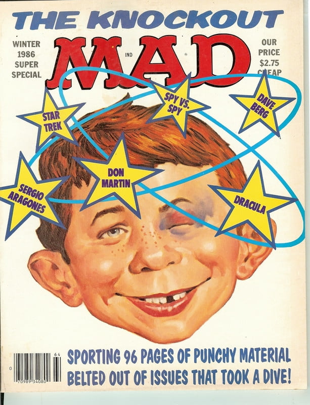 MAD Magazine Vintage Collectible HIGH GRADE Super Special Winter 1986