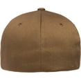thumbnail image 3 of Flexfit Men's Athletic Baseball Fitted Cap, Coyote Brown, S/M, 3 of 5