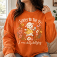 thumbnail image 5 of Christian Shirt, Sorry to the 99 I Was Dilly Dallying Sheep Sweatshirt, Cute Christian Lamb Hoodie, Faith Gift for Women and Church Friends, 5 of 9