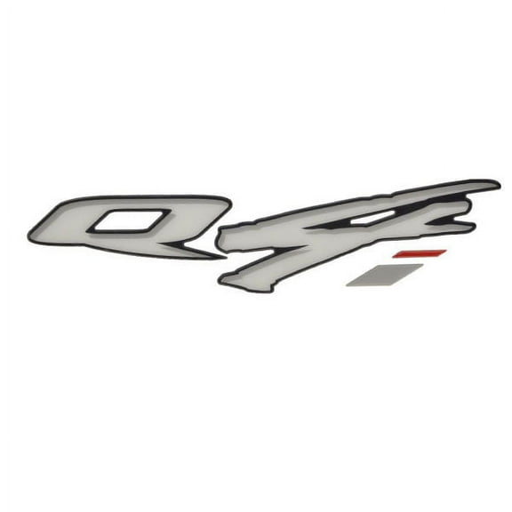 Tahoe Boat Raised Decal 166002 | Q4i Silver Sticker