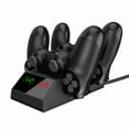 thumbnail image 3 of PS4 Controller Charger Station Dual Charger Dock with 2 Micro USB Charging Dongles for PS4, 3 of 8