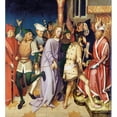 thumbnail image 3 of Hans Holbein The Elder 20x22 Black Modern Framed Museum Art Print Titled - Christ Before Pontius Pilate (1501), 3 of 5