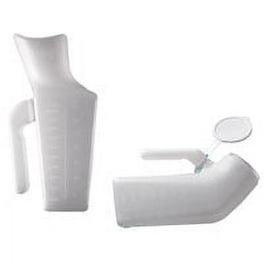 Portable Female Urinal - 1 Quart Capacity Bedside Urinal Bottle