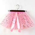 thumbnail image 4 of Toddler Girl Mesh Tutu Skirt Colorful Plush Ball Layered Tulle Skirt Princess Birthday A-Line Dance Skirt+Headband White Tutu Skirt for Girls, 4 of 6