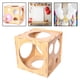 thumbnail image 3 of Caja Medidora de Globos de "", 9 Tamaños, Caja de Medición de Tamaño de Globo Plegable de Madera para Columnas de Globos de Cumpleaños, Bo Sunnimix medidor de globo, 3 of 8