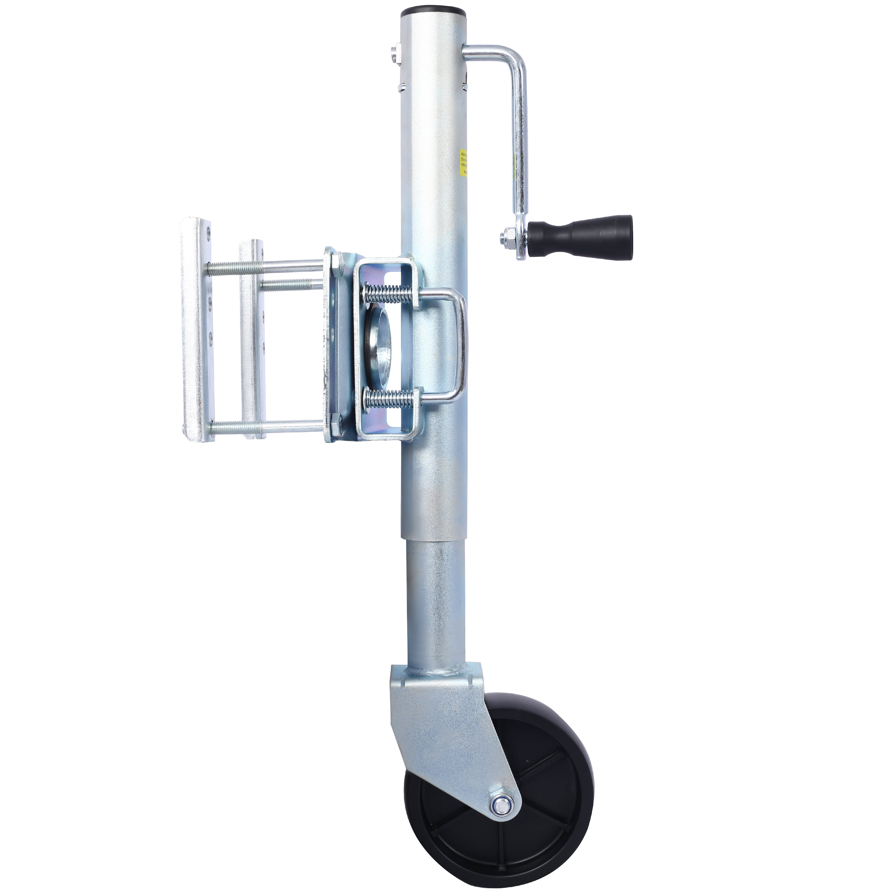 Trailer Jack 32.8 in, Bolt-on Tongue Jack 1000 lb Capacity with Wheel and Handle for Boat, RV, Utility Trailer