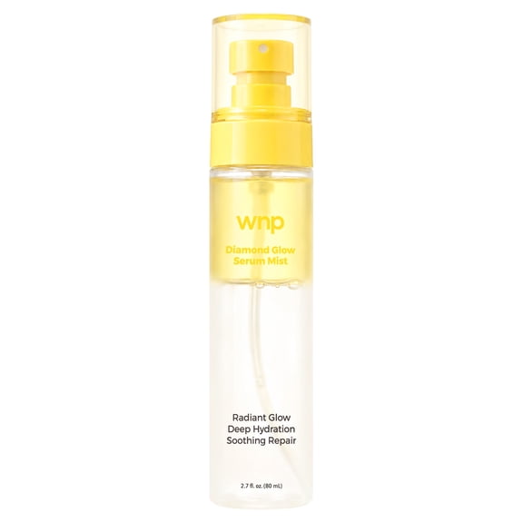 WNP Dewy Hydrating Face Mist, Bi-Phase Serum Spray with 4D Hyaluronic Acid, Centella & Rose Oil, 80ml