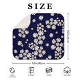 thumbnail image 3 of 2 Pcs Daisy Floral Dish Drying Mat - 16 X 18 Inch Absorbent Microfiber Kitchen Counter Mat – Quick-Dry Dish Rack Alternative, Dish Drying Pad for Dishes, Cups, Utensils, Pots & Pans, 3 of 3