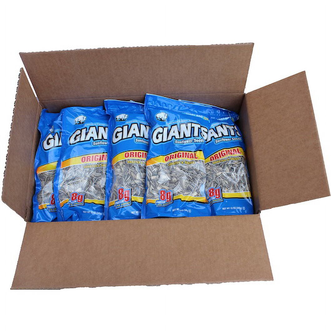 (Price/Case)Giant Snack Inc Giants Original Seed Stand Up, 12 Ounces, 10 per case