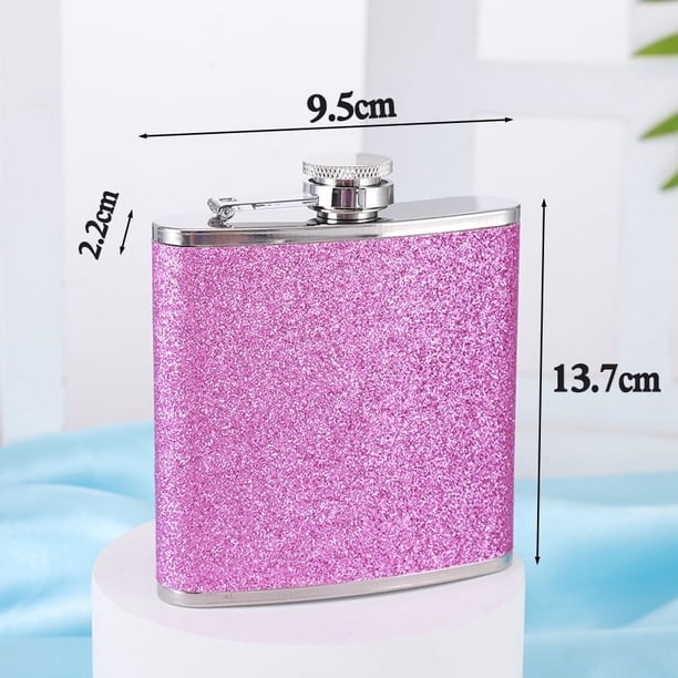 Petaca de 8 oz, licor para hombres y mujeres, petaca de acero inoxidable a prueba de fugas, petaca de whisky de tamaño de bolsillo para beber, regalos del día de San Valentín, fiesta de boda