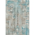 thumbnail image 2 of Addison Rugs Mayfield Premium Machine Washable Transitional Abstract Teal Rectangle Rug, 10' x 14', 2 of 6
