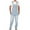 Light Blue, variant on cllios Men's Denim Bib Overall Casual Regular Fit Jumpsuits with Pockets Adjustable Strap Denim Romper Slim Fit Work Jumpsuit