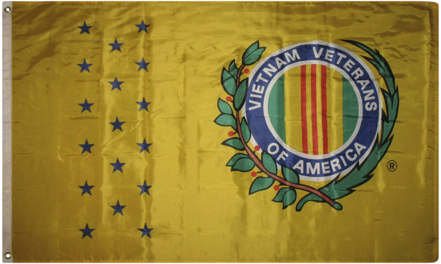 3x5 Yellow Vietnam Veteran Veterans of America Flag 3x5 Banner Brass Grommets 