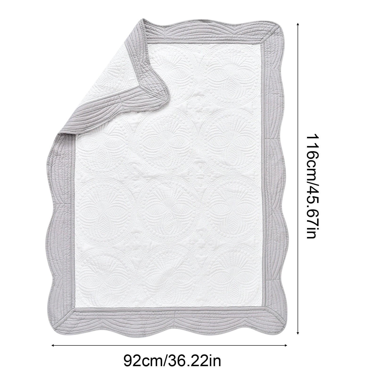 Cotton Quilted Blanket, Baby Swaddle Wrap, Air Conditioning Cover, Multi purpose Throw, Soft Nap Blanket, Home Travel毯子