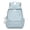Blue, variant on Solid Color School Backpack, Bow Embroidery Backpack with Pendant, Lightweight Breathable Bookbag for Middle School College, Pink