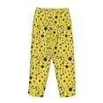 thumbnail image 5 of Naloa Blue Spots Print Women’s Ultra-Soft Comfy Pajama Lounge Pants with Pockets & Drawstring, 5 of 8