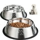 thumbnail image 1 of Plato para Mascotas XINYUICEAN Acero Inoxidable Apilable y Antideslizante para Perros y Gatos, 1 of 7